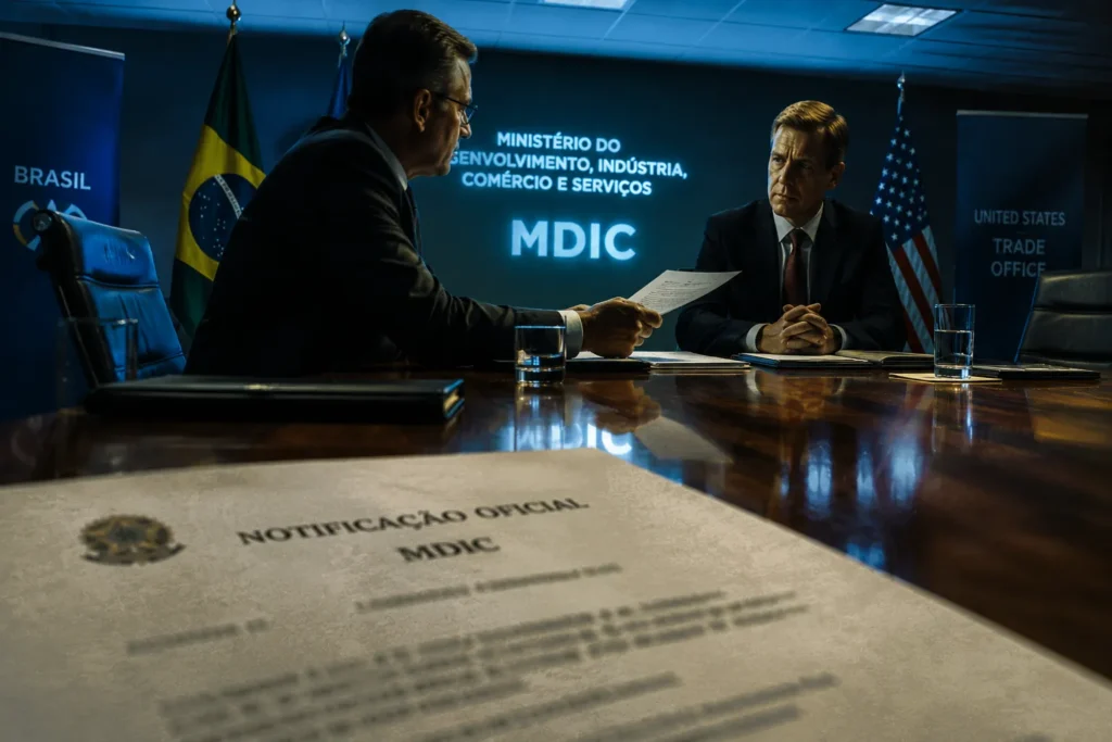 Brasil notifica EUA e abre processo para aplicar Lei da Reciprocidade