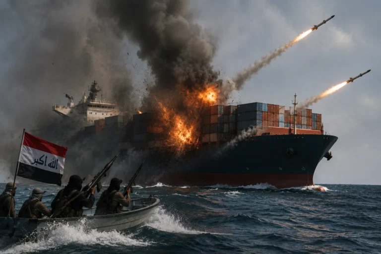 Ataque Houthi mata seis e eleva risco para navegação comercial no Mar Vermelho