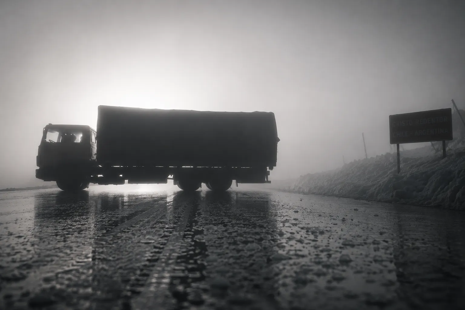 Nevascas isolam 2 mil caminhões e paralisam corredor Chile-Argentina