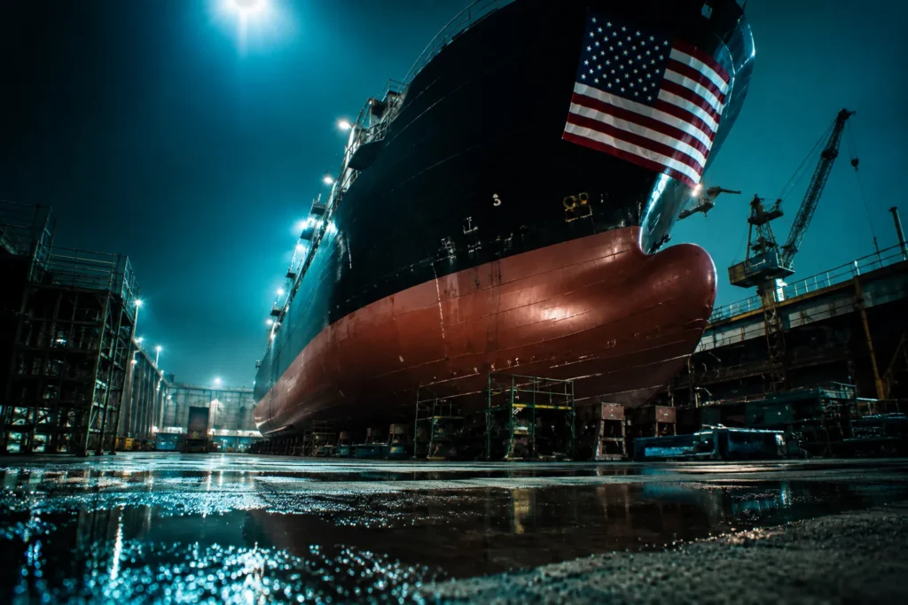 EUA facilitam financiamento de navios mesmo com uso de componentes estrangeiros