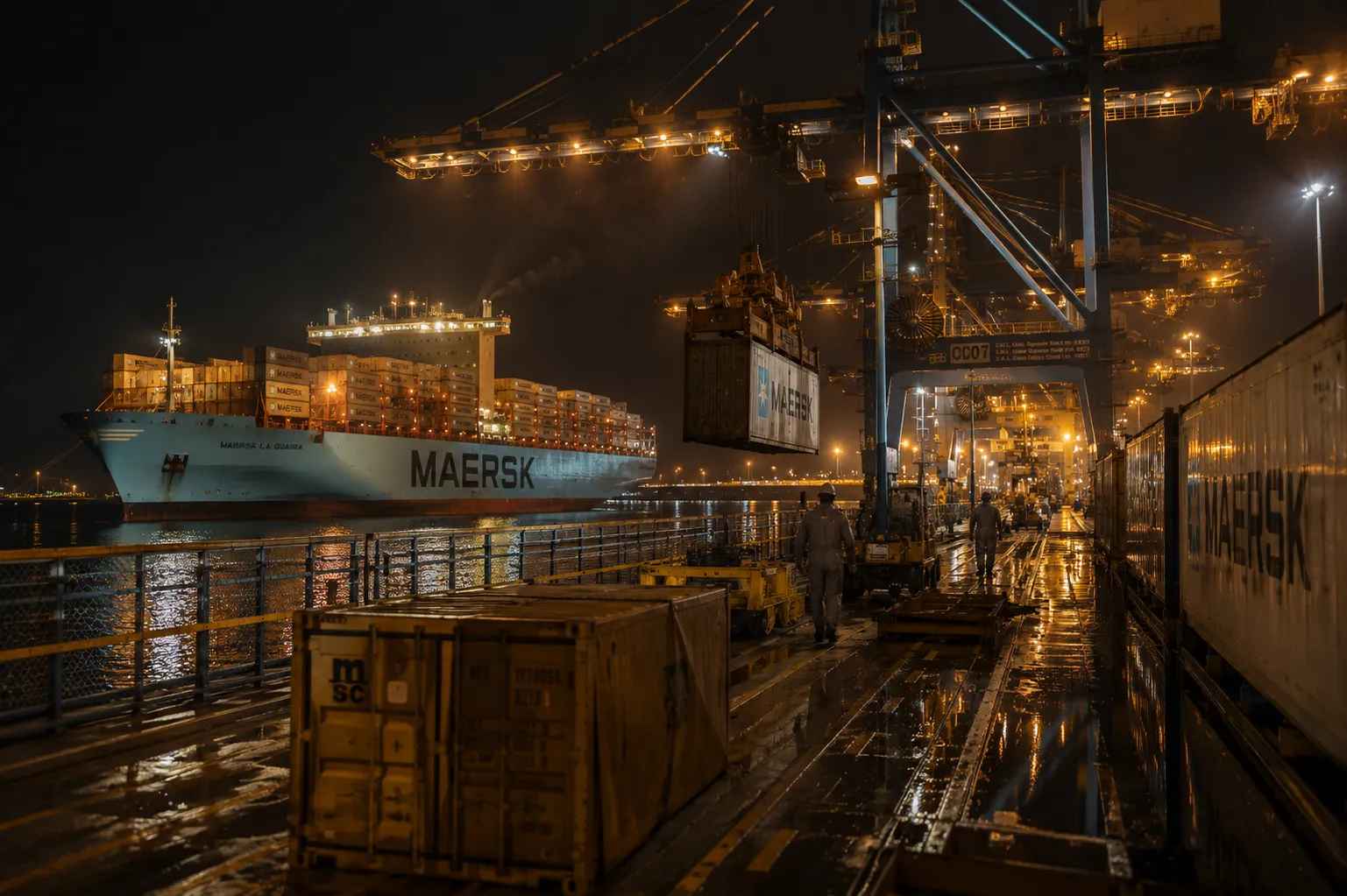 Maersk anuncia retomada gradual do Porto de La Guaira após um mês de paralisação