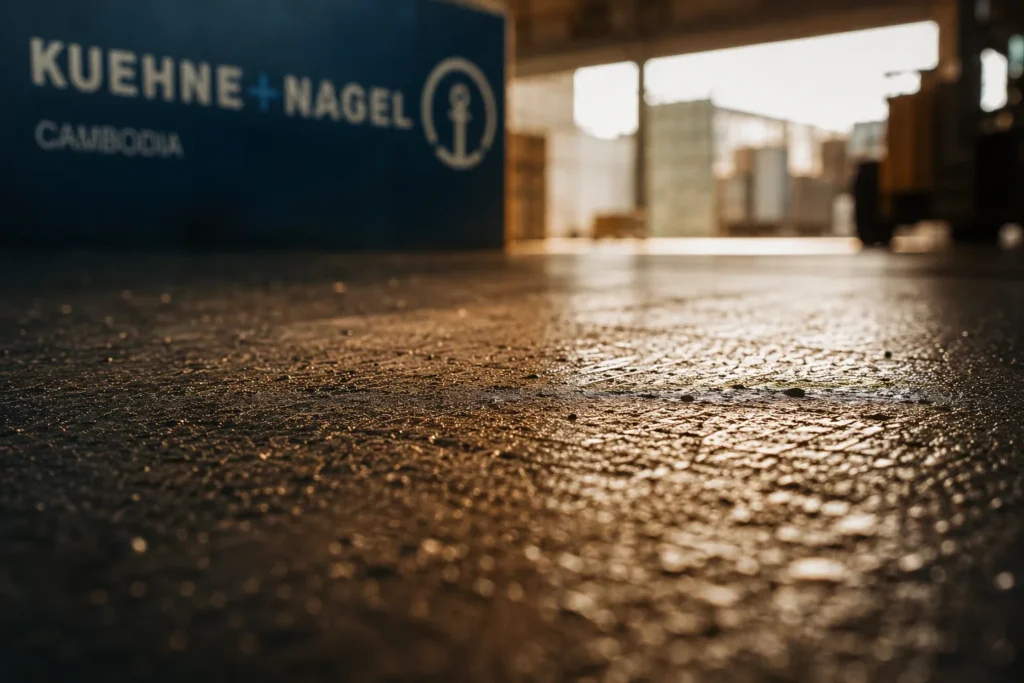 Kuehne+Nagel constrói novo centro logístico e triplica capacidade no Camboja
