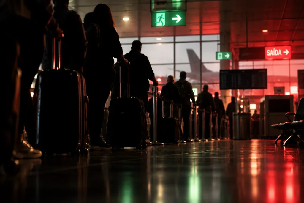 Falha de energia provoca filas em Viracopos e afeta embarques; aeroporto normaliza sistemas
