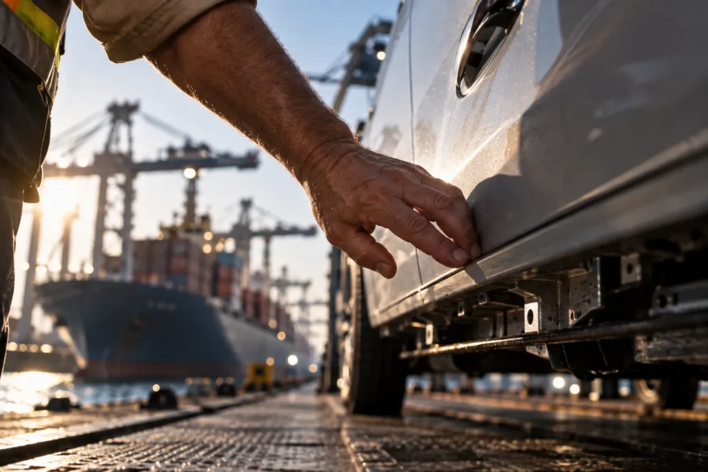 Importação de veículos dispara 382% no Porto de Paranaguá