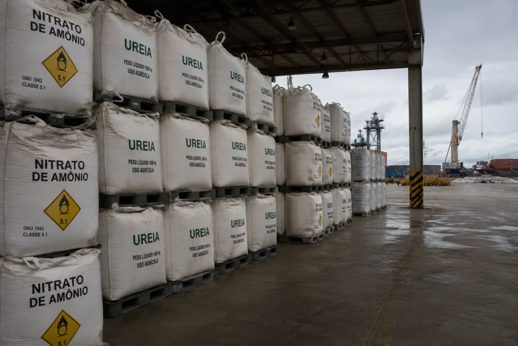 Reino Unido zera tarifas sobre fertilizantes dos EUA até 2028