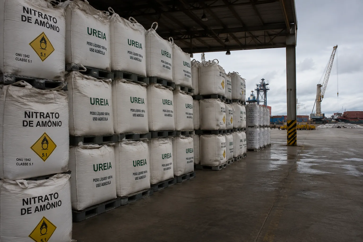 Reino Unido zera tarifas sobre fertilizantes dos EUA até 2028