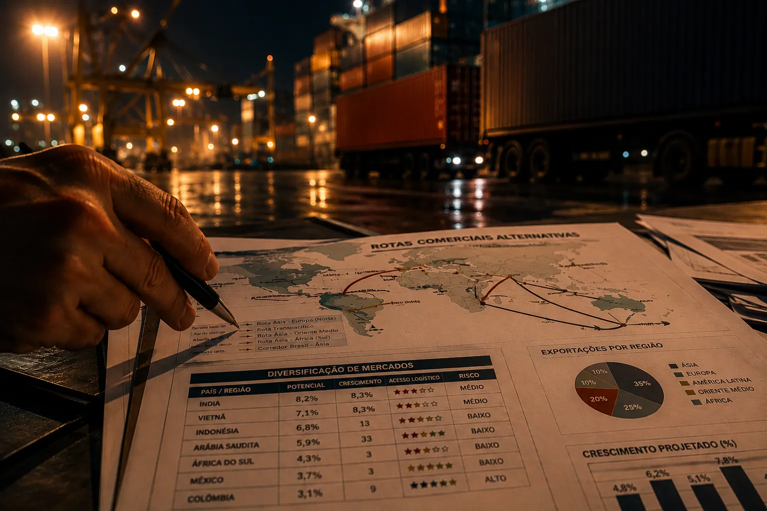 Apex lança plano para redirecionar exportações de 5,4 mil empresas afetadas pelo tarifaço