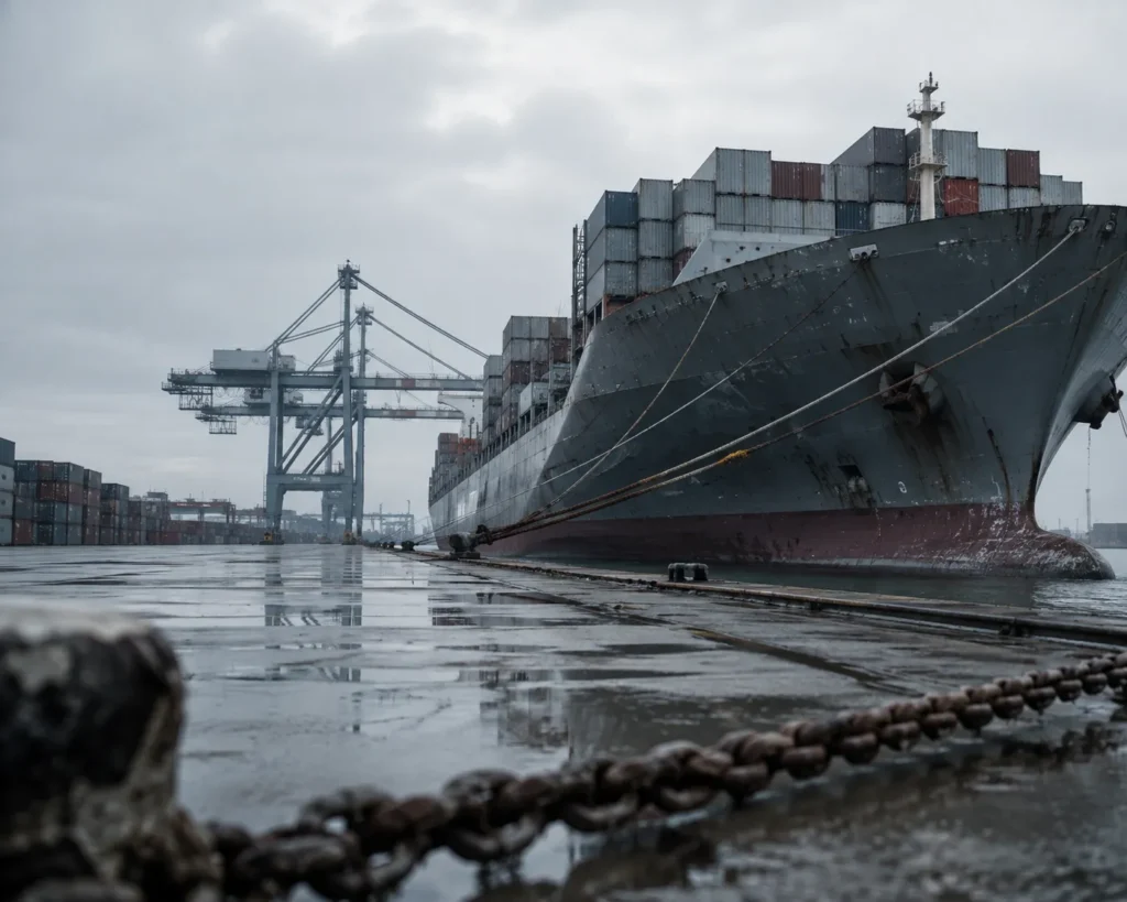 Drone atinge porta-contêineres e MSC suspende novas reservas para porto russo